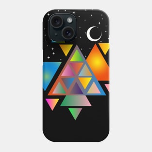 Triangles,  STANDARD AND TRIANGLES Phone Case