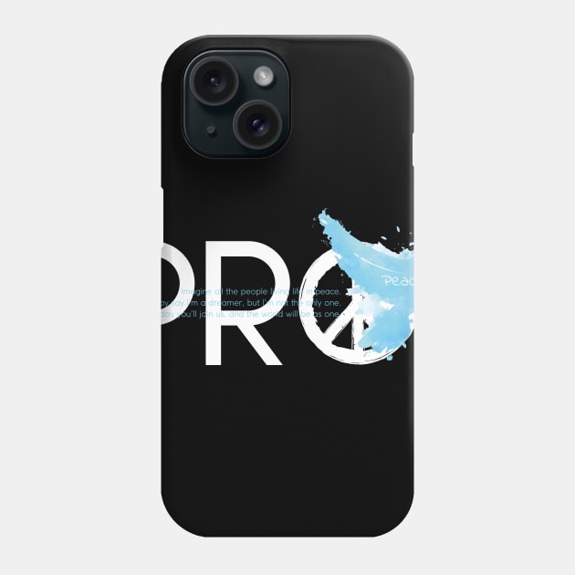 Pro Peace Phone Case by Insomnia_Project