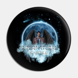 Supernatural Casteil Blue Moon Dream Catcher Pin