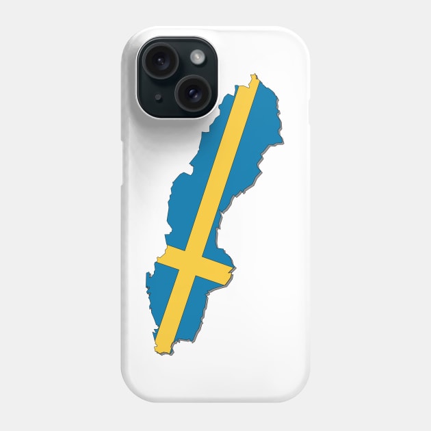 Sweden Phone Case by Vikingnerds