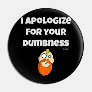 Apologies Pin