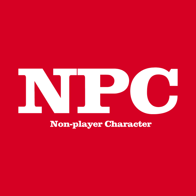 NPC (text) by woodnsheep