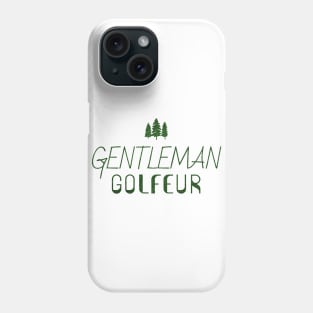 Gentleman golfeur (hills) Phone Case