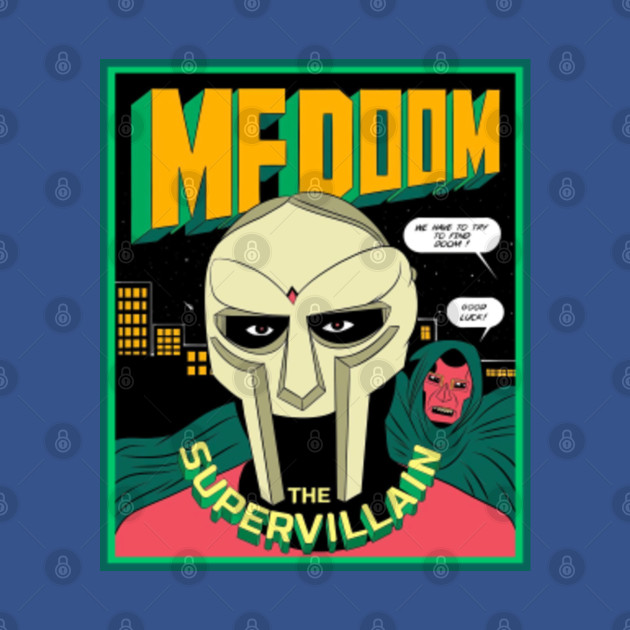 Disover MF DOOM SUPERVILLAIN - Mf Doom - T-Shirt