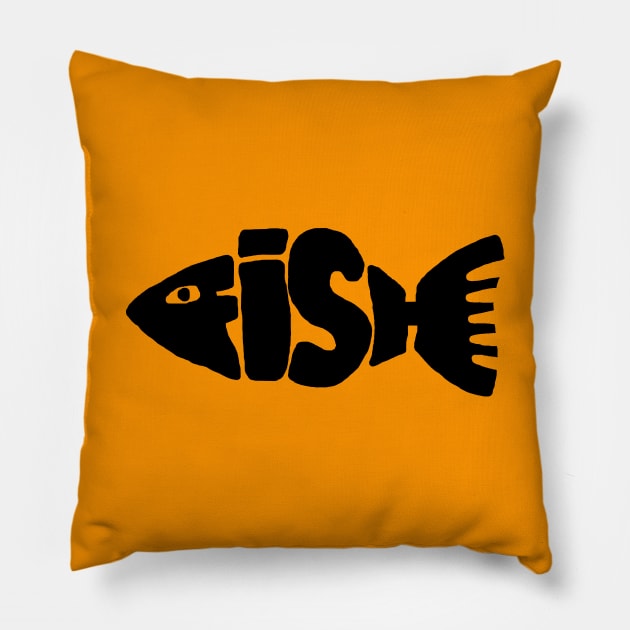 fish Pillow by zzzozzo