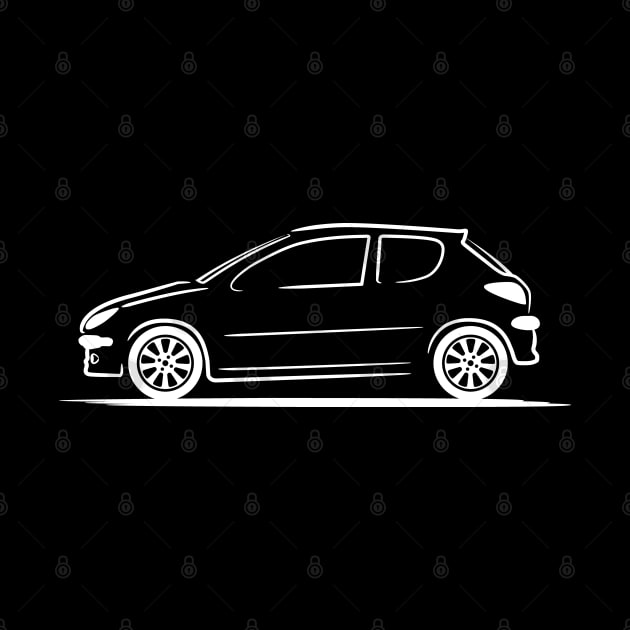 Peugeot 206 White by PauHanaDesign