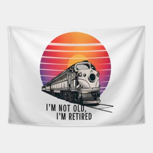 Timeless Retired Vibes Tapestry