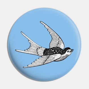 Vintage Swallow Pin