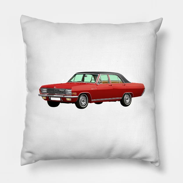 Opel Diplomat Pillow by kawaii_shop