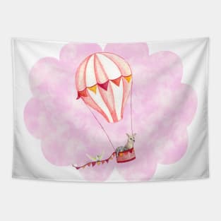 Aussie hot air balloon Tapestry