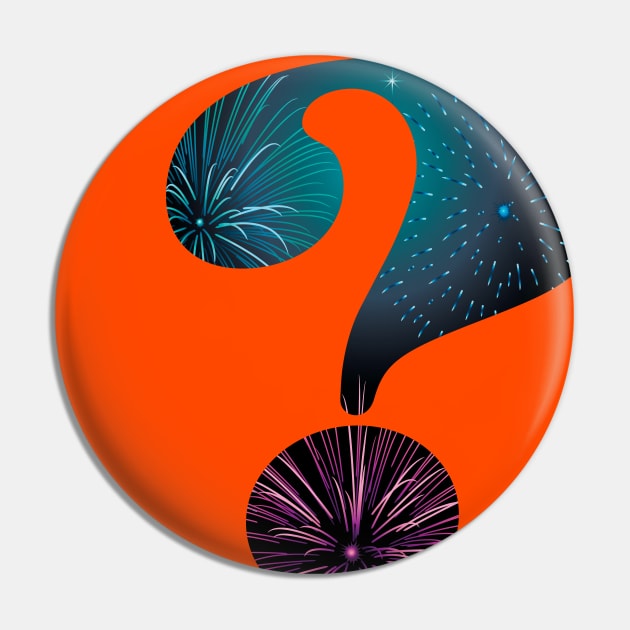 Question Mark - Symbol Pin by shultcreative