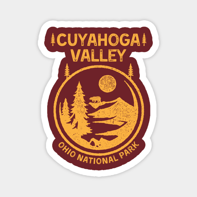 Cuyahoga Valley National Park Ohio Magnet by soulfulprintss8