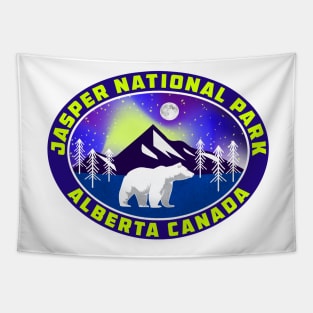 Jasper National Park Alberta Canada Bear Tapestry