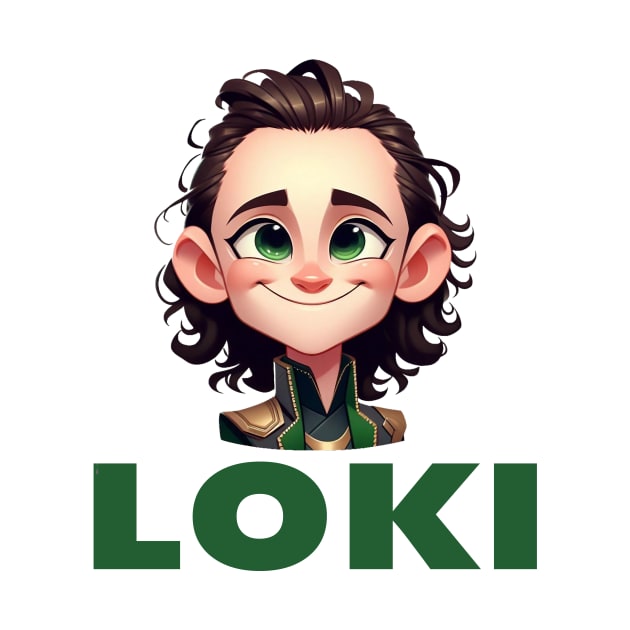 Cute Loki Fanart by Dmytro