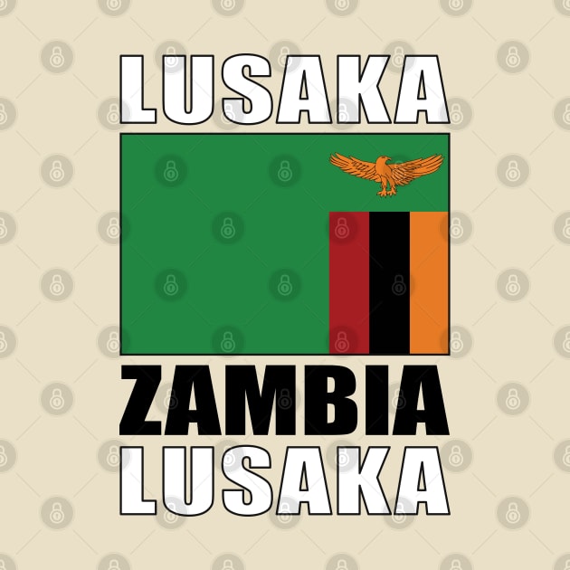 Flag of Zambia by KewaleeTee