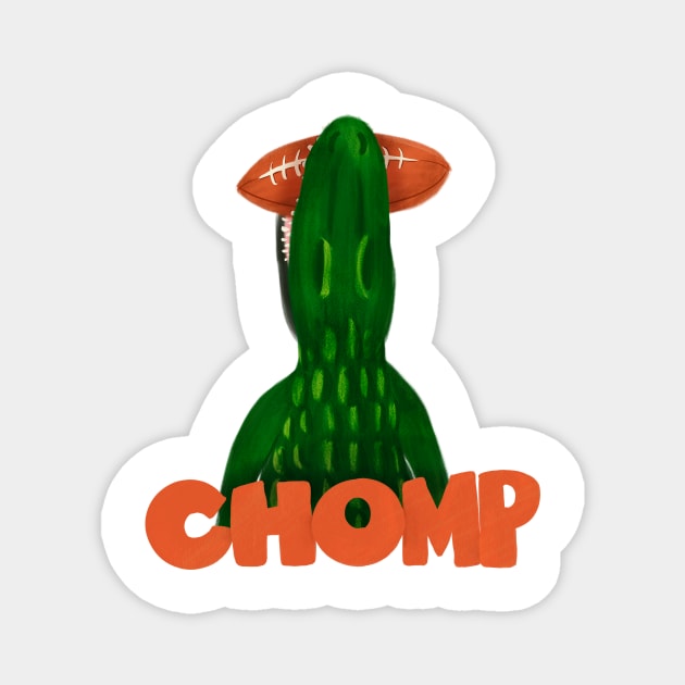 CHOMP Magnet by ktomotiondesign
