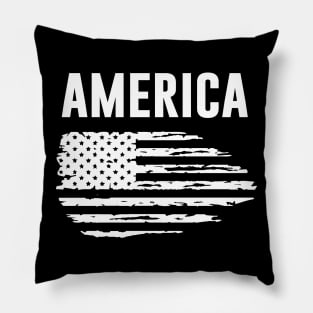 America Flag Pillow