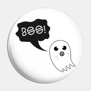 Boo Boo Ghost Happy Halloween cool Pin