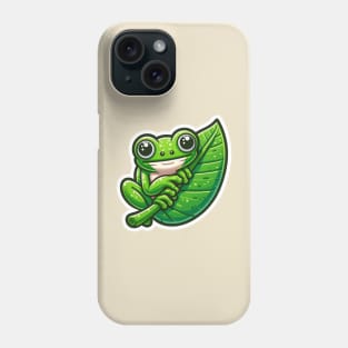 Kawaii tree Frog Phone Case