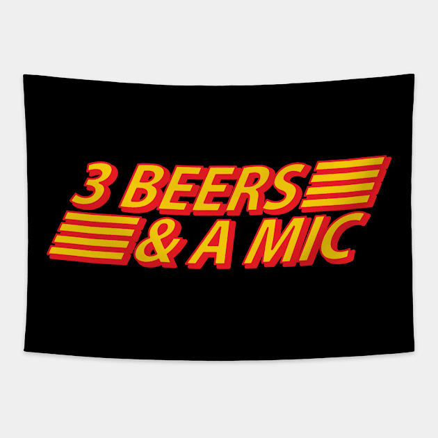 3BAM GameCast Tapestry by Awesome AG Designs