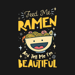 Funny ramen noodles T-Shirt