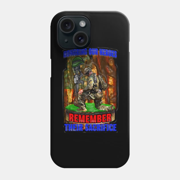 Black Panther Art - USA Army Tagline 4 Phone Case by The Black Panther