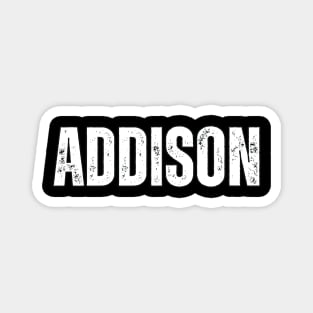 Addison Name Gift Birthday Holiday Anniversary Magnet