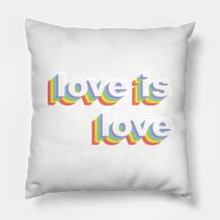 love is love Pillow