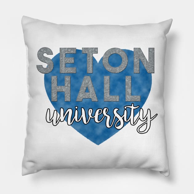 Seton Hall University Pillow by ally1021