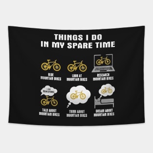 My Spare Time Cycling Tapestry