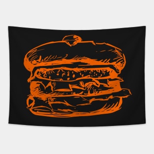 the burger Tapestry