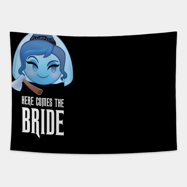 Here Comes The Bride Tapestry by ReathRacks