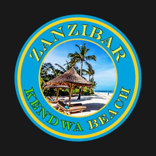 Zanzibar Kendwa Beach Chill Day - Passport Stamps T-Shirt