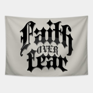 FAITH OVER FEAR Tapestry