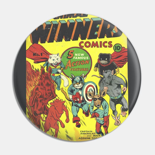 ANIMAL WINNERS #1 Pin by ThirteenthFloor