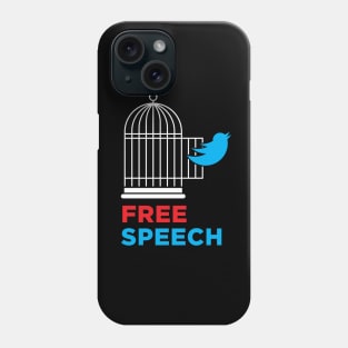 Support Free Speech Phone Case