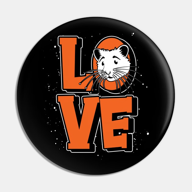 love hamster Pin by ShirtsShirtsndmoreShirts