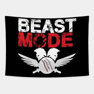 Beast mode warrior Tapestry