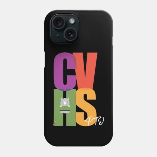 WHITE LETTERING CVHS PTO LOGO Phone Case