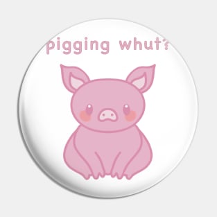 Pigging whut? cute pig waiting. Pin