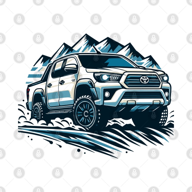 Toyota Hilux by Vehicles-Art