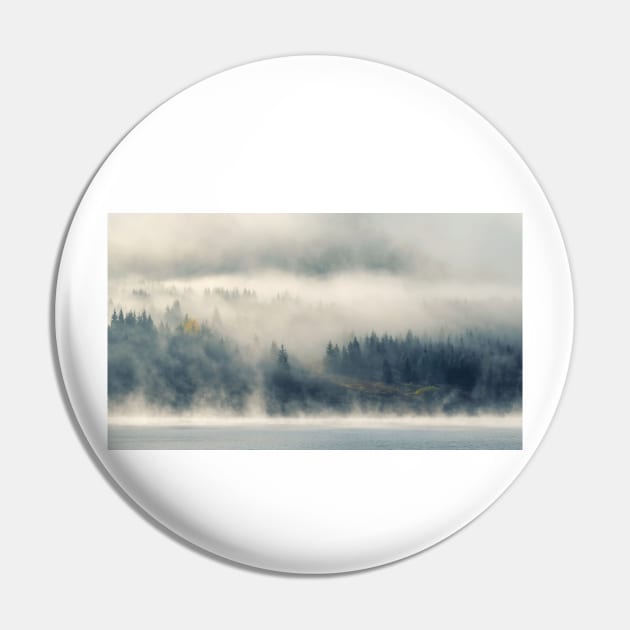 Mist over forest in the morning late autumn Pin by b.sergiu