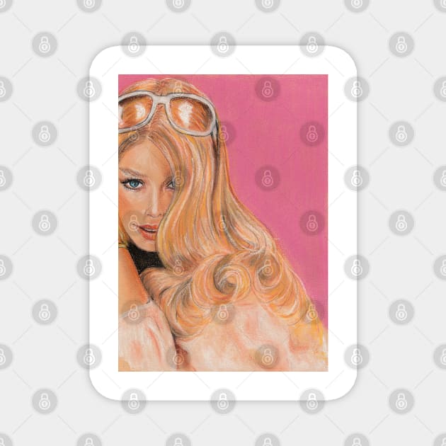 Doutzen Kroes Magnet by Svetlana Pelin