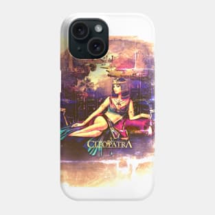 Cleopatra In Vintage Grunge Phone Case