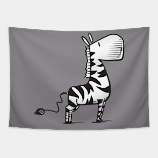 Simple zebra Tapestry