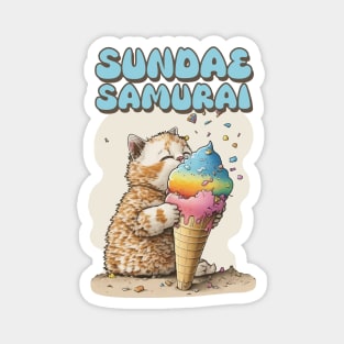 Sundae Samurai Magnet