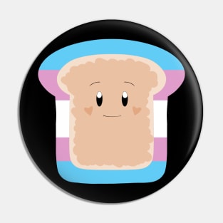 Transgender Pride Toast Pin