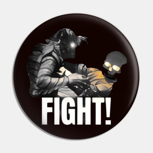 Creature Feature Fight Pin