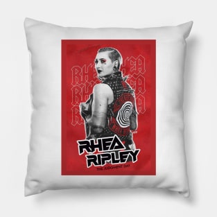 rhea ripley Pillow