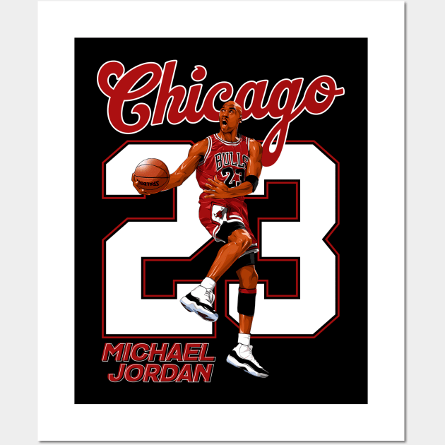 Michael jordan 23 Chicago! - Michael Jordan 23 - Posters and Art Prints